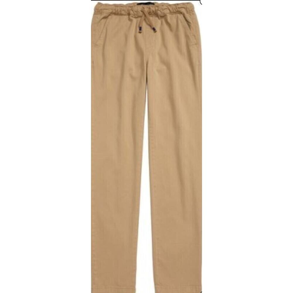 Treasure & Bond Boys All Day Relaxed Pants In Tan Small (7/8) MSRP $39